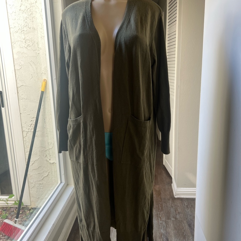 Madewell Olive Green Knit Sweater